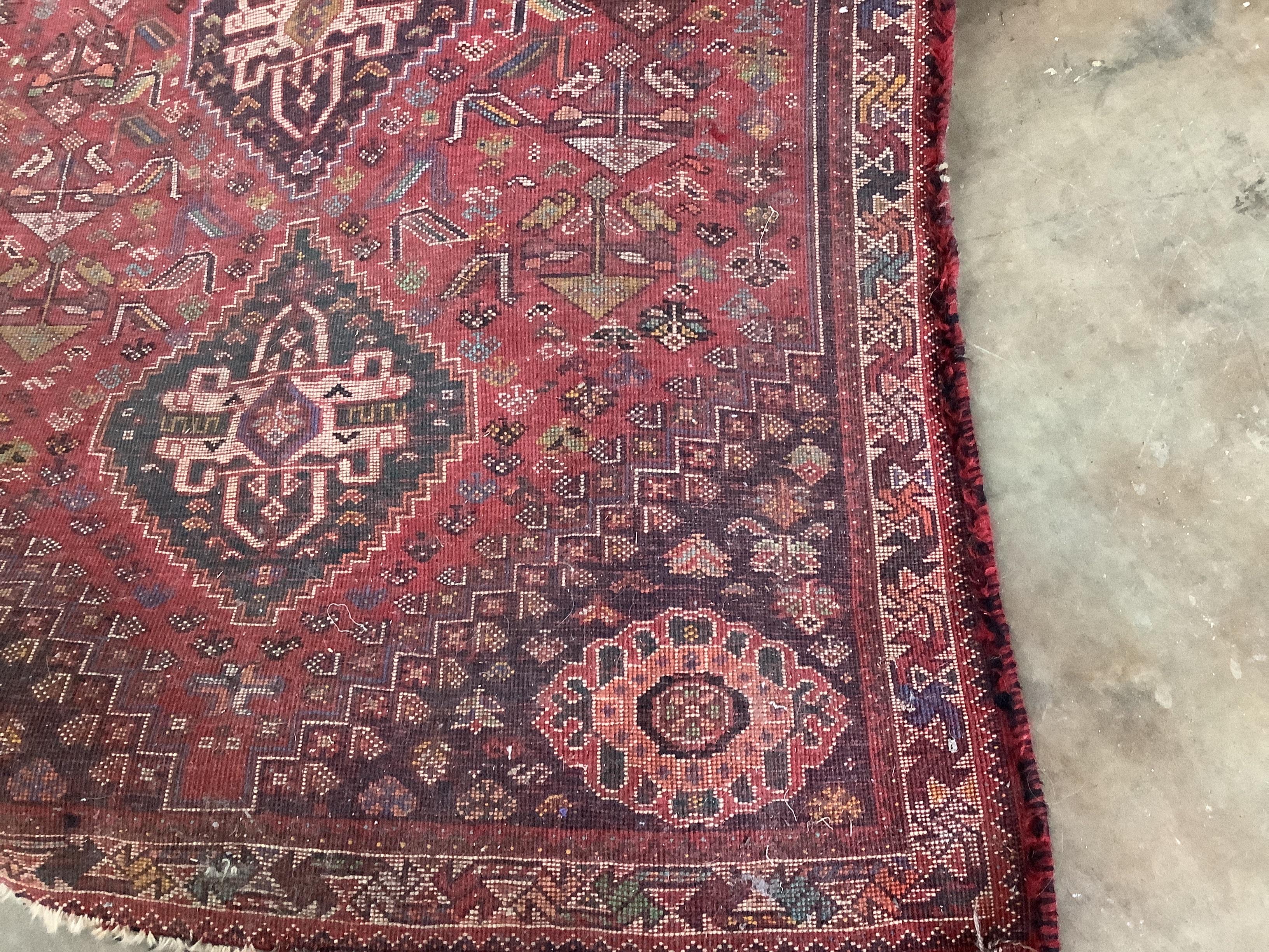 A North West Persian rug, 160 x 114cm.